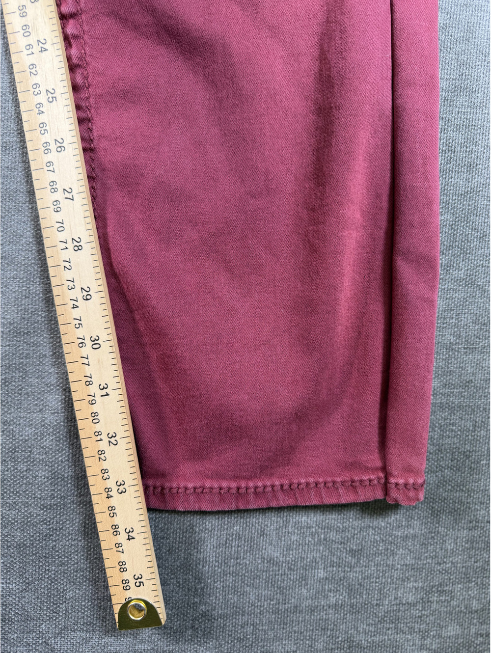 True Religion Burgundy Jeans Size 32 - Picture 2 of 8